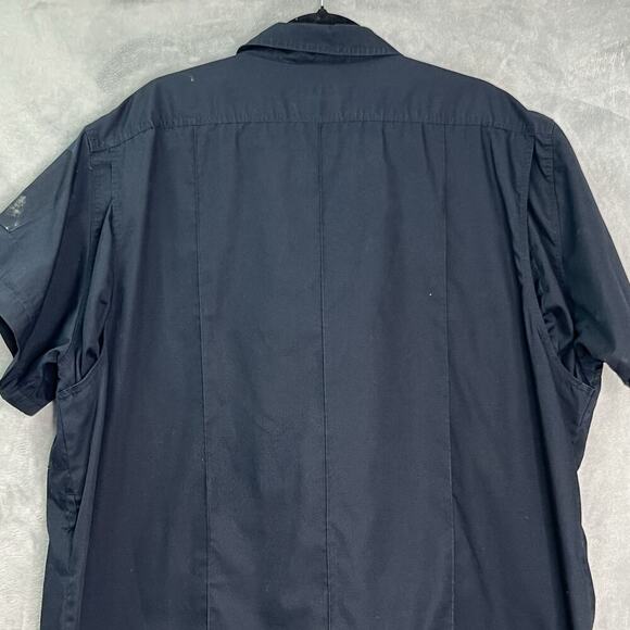 5.11 Tactical Series Mens 2XL Shirt blue Pockets Workwear Auto Shop Mechanic - Picture 9 of 13